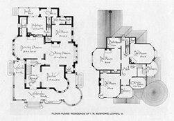 The floor plans of Isaac's house. Care to build one?