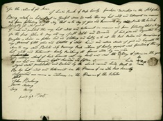 Lewis Rush original will, click to enlarge